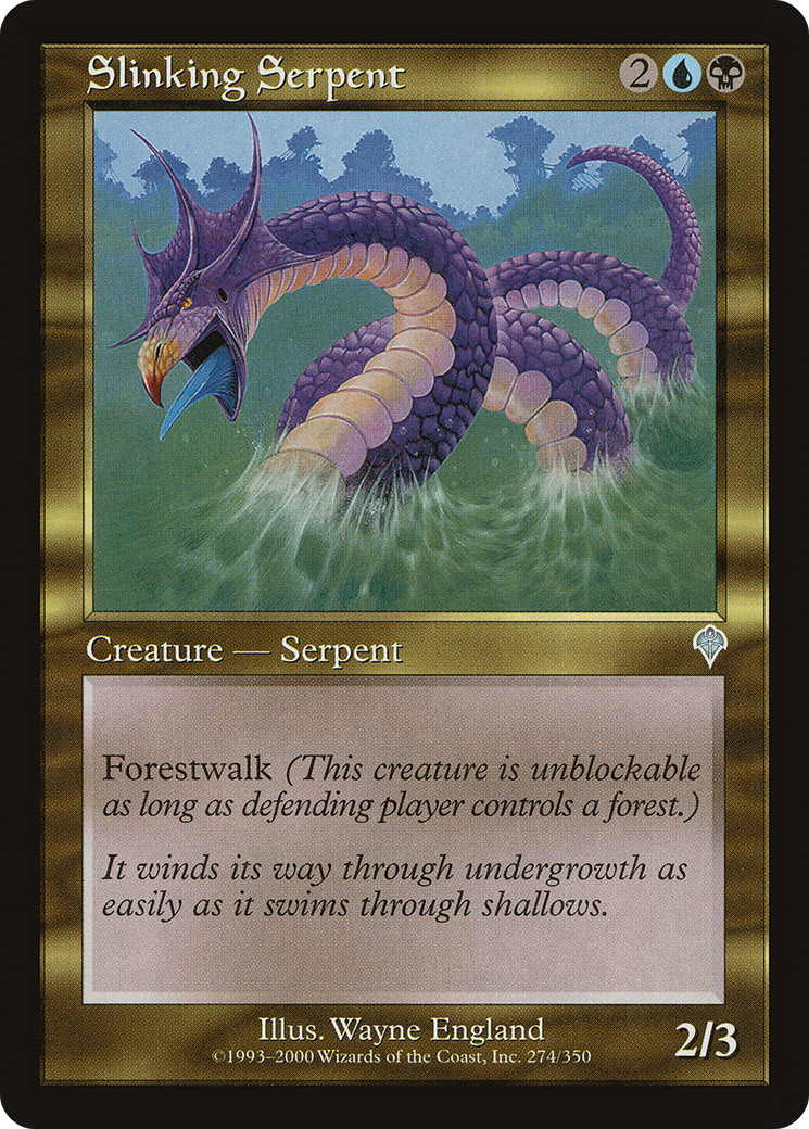 Slinking Serpent Card Image