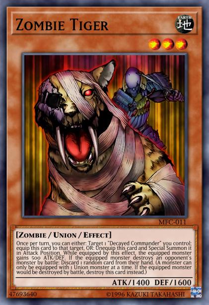 Zombie Tiger Card Image