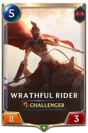 Wrathful Rider Card Image