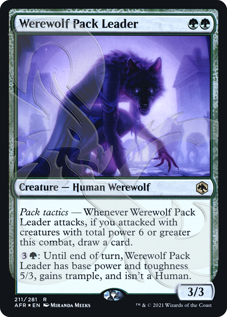 Werewolf Pack Leader Card Image
