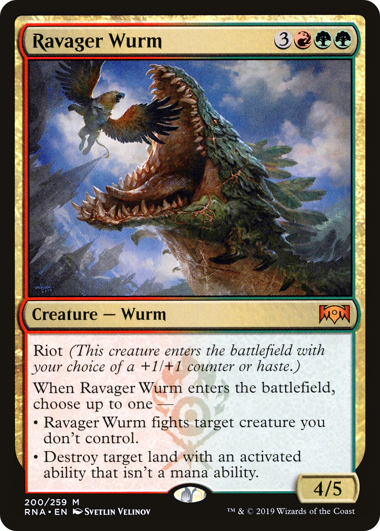 Ravager Wurm Card Image