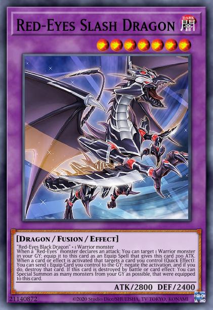 Red-Eyes Slash Dragon Card Image