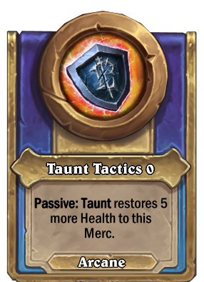Taunt Tactics {0} Card Image