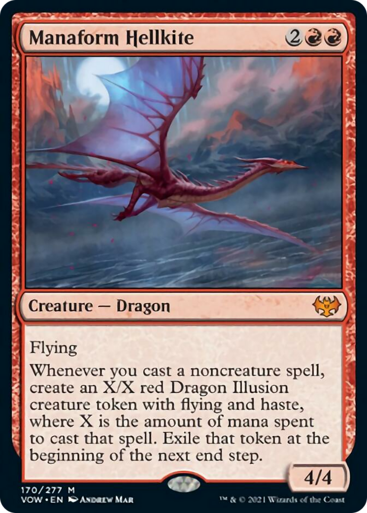 Manaform Hellkite Card Image