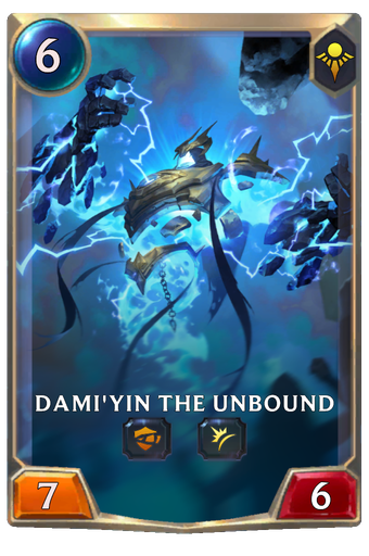 Dami'yin the Unbound Card Image