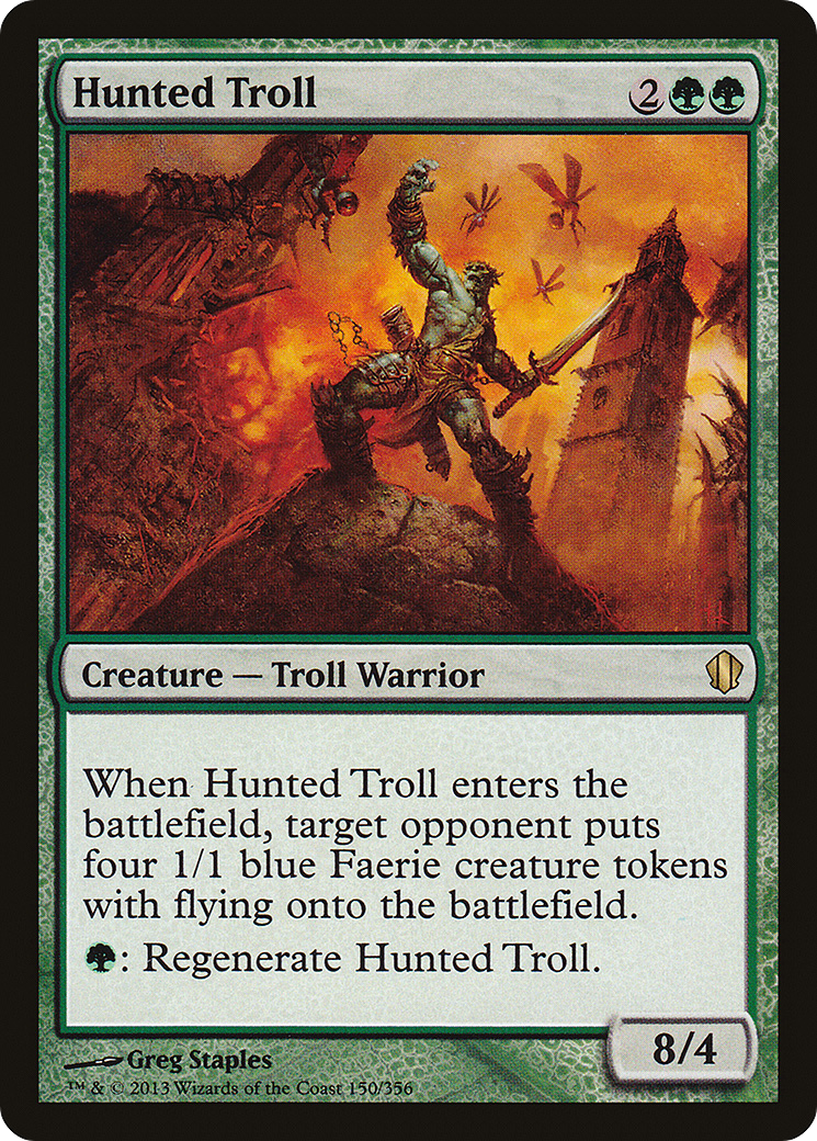 Hunted Troll Card Image