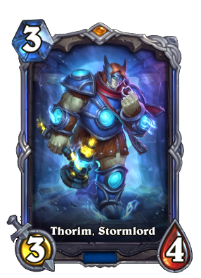 Thorim, Stormlord Signature Card Image