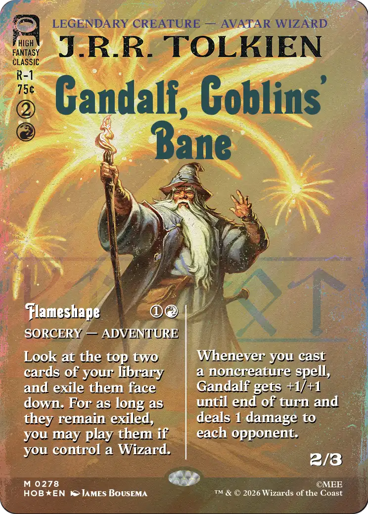 Flameshape Magic: The Gathering card