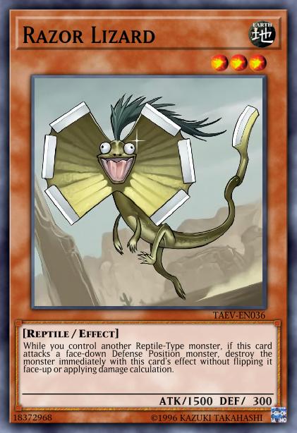 Razor Lizard Card Image