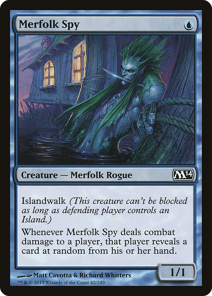 Merfolk Spy Card Image