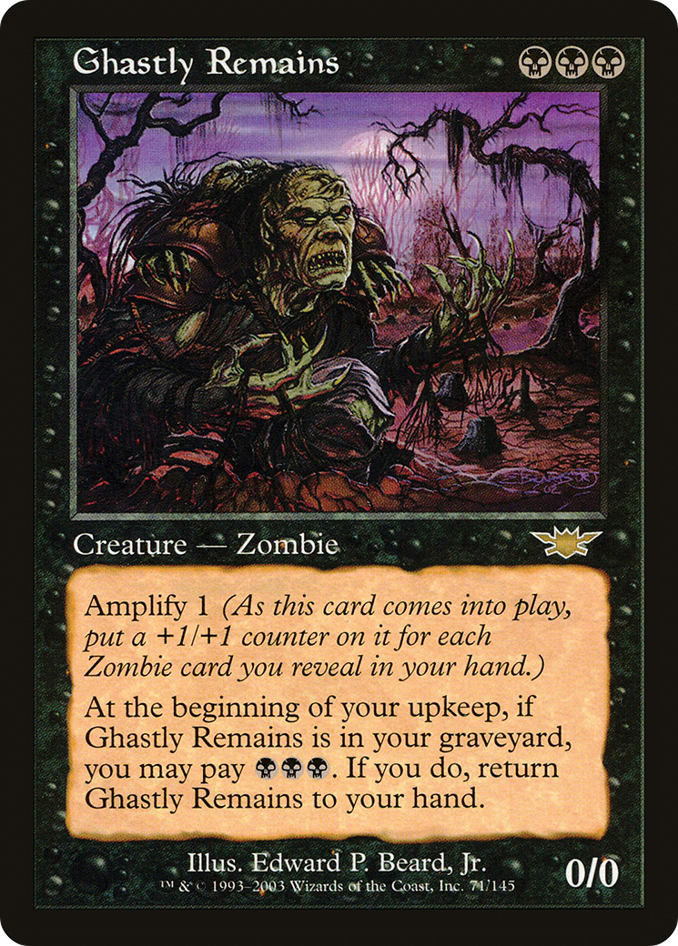 Ghastly Remains Card Image