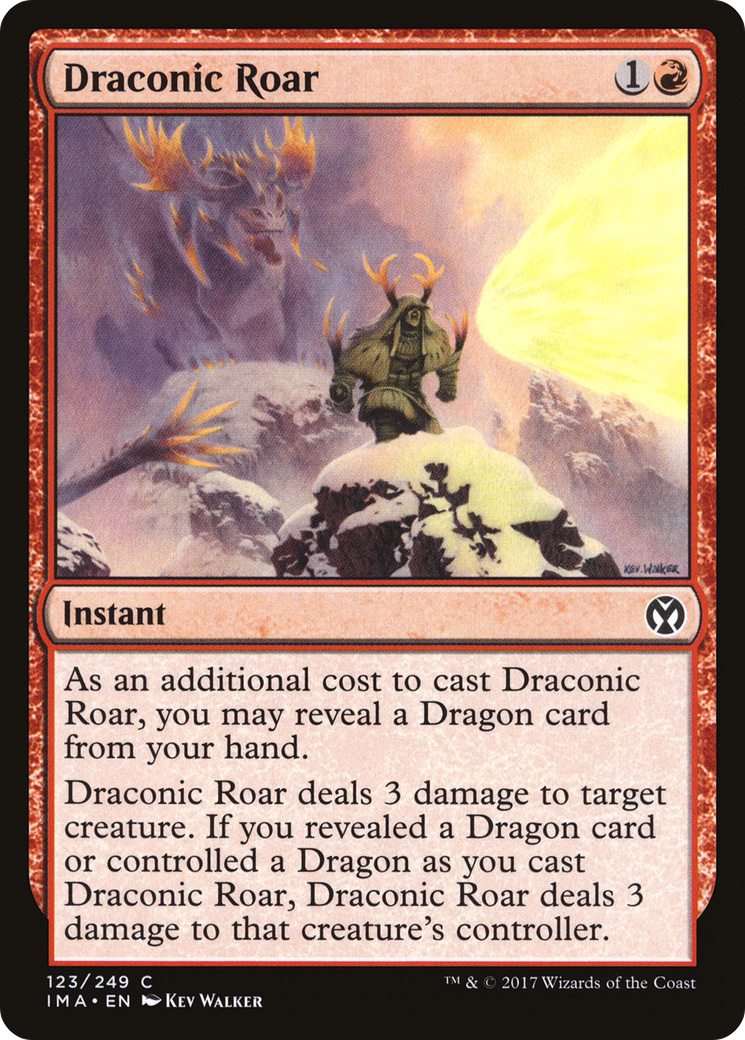 Draconic Roar Card Image