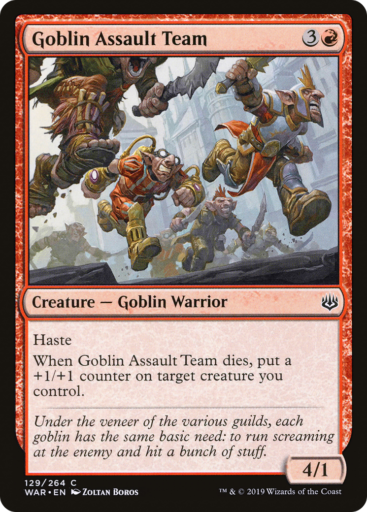 Goblin Assault Team Card Image