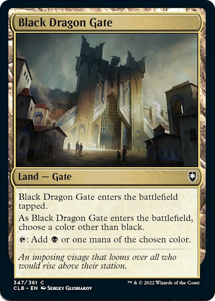 Black Dragon Gate Card Image