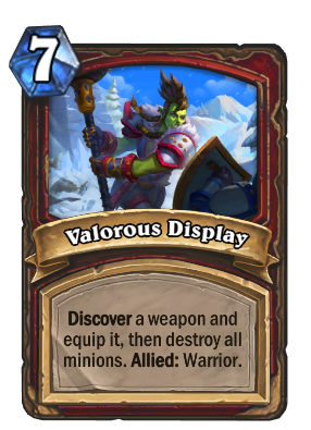 Valorous Display Card Image