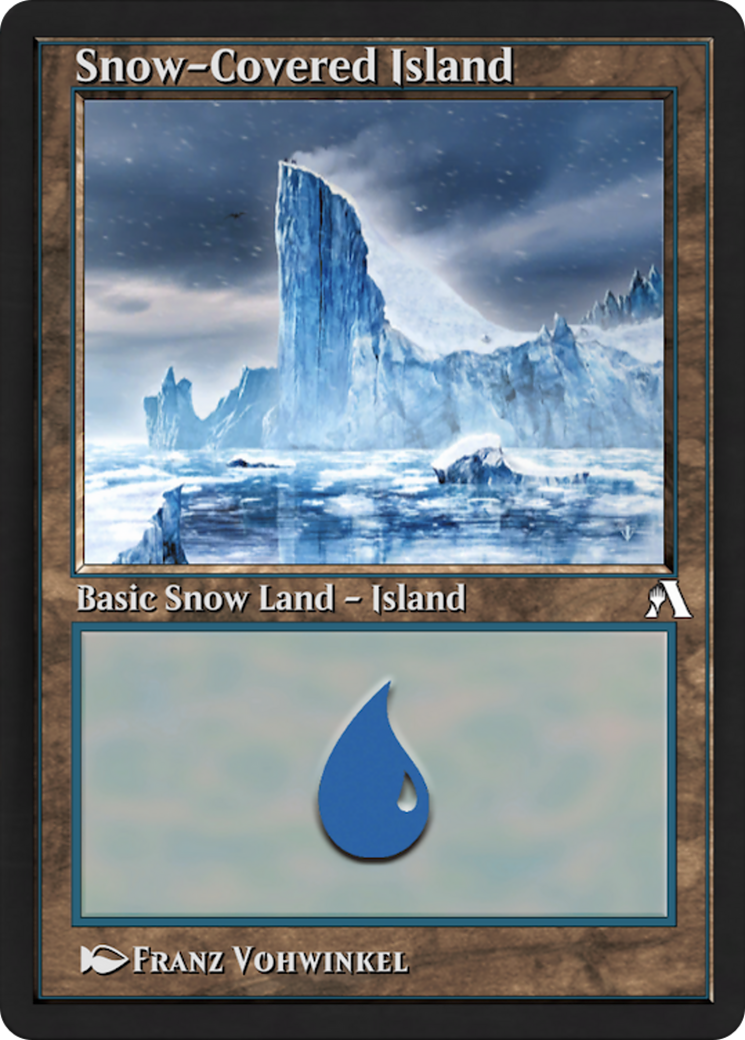 Snow-Covered Island Card Image