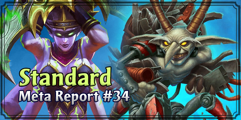 Standard Meta Report #34 - Top Hearthstone Decks May 10, 2020 - May 17, 2020