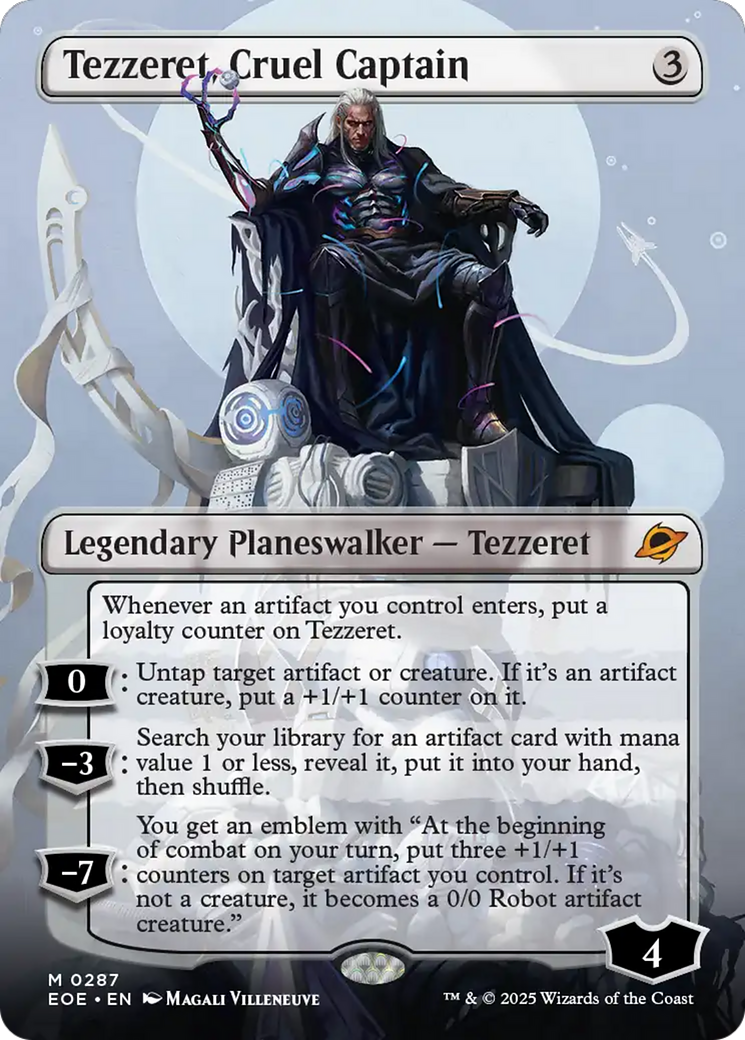 Tezzeret, Cruel Captain Card Image