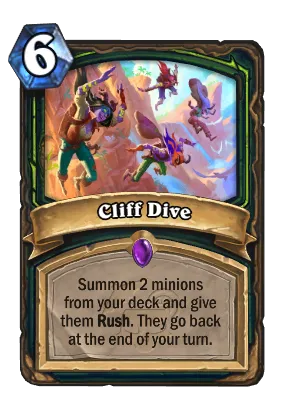 Cliff Dive Card Image