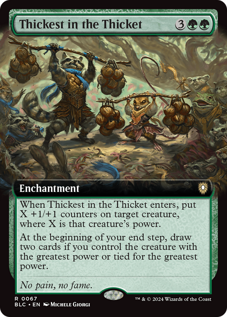 Thickest in the Thicket Card Image