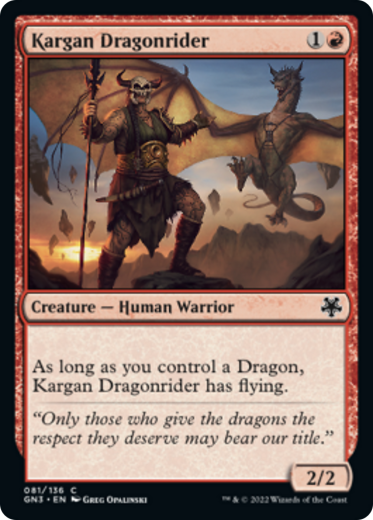 Kargan Dragonrider Card Image