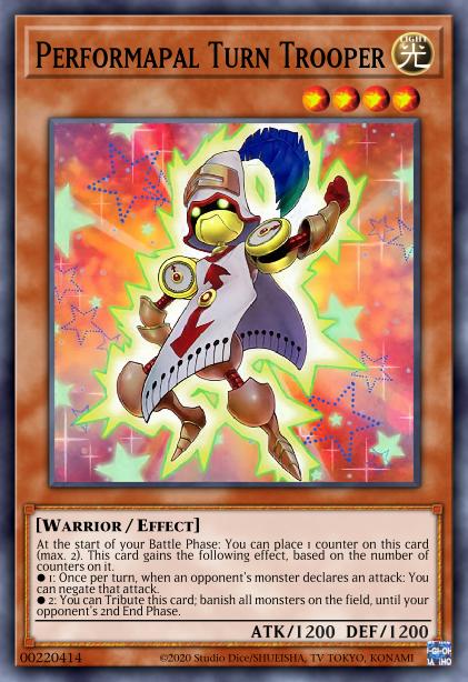 Performapal Turn Trooper Card Image