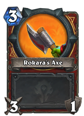 Rokara's Axe Card Image