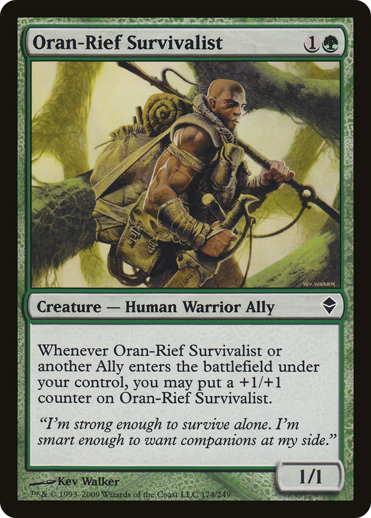 Oran-Rief Survivalist Card Image
