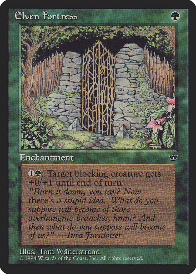 Elven Fortress Card Image