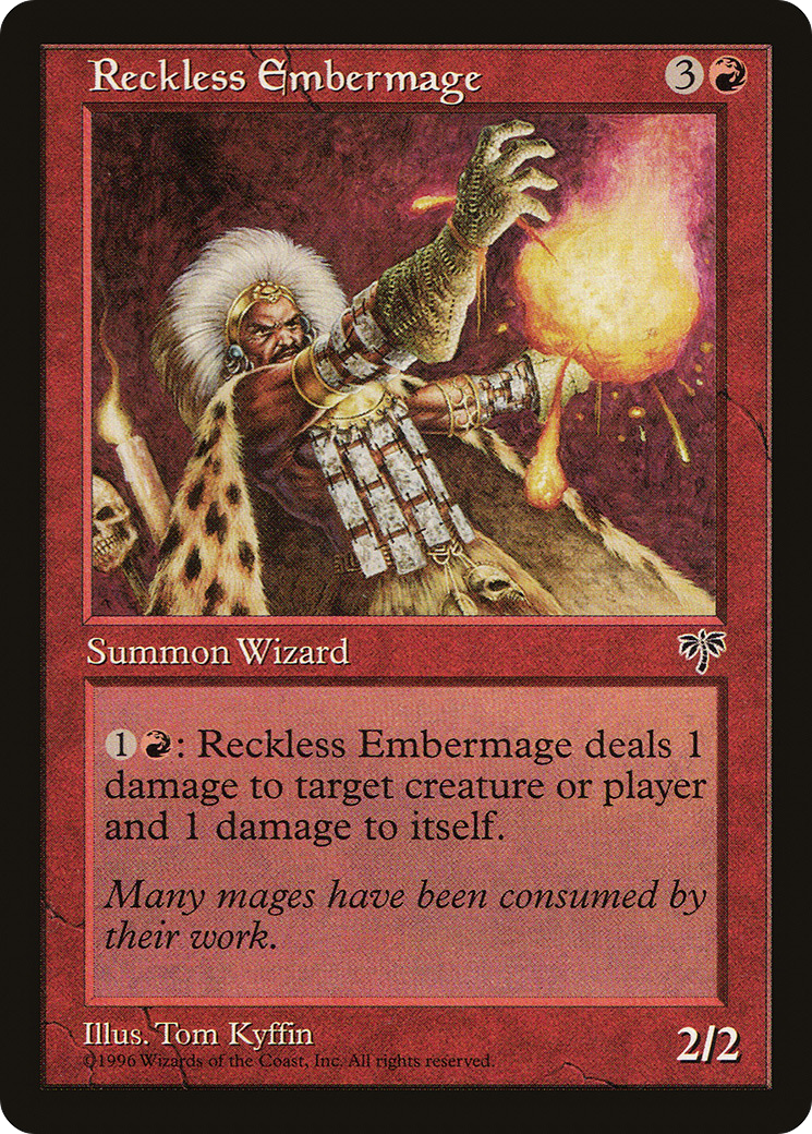 Reckless Embermage Card Image