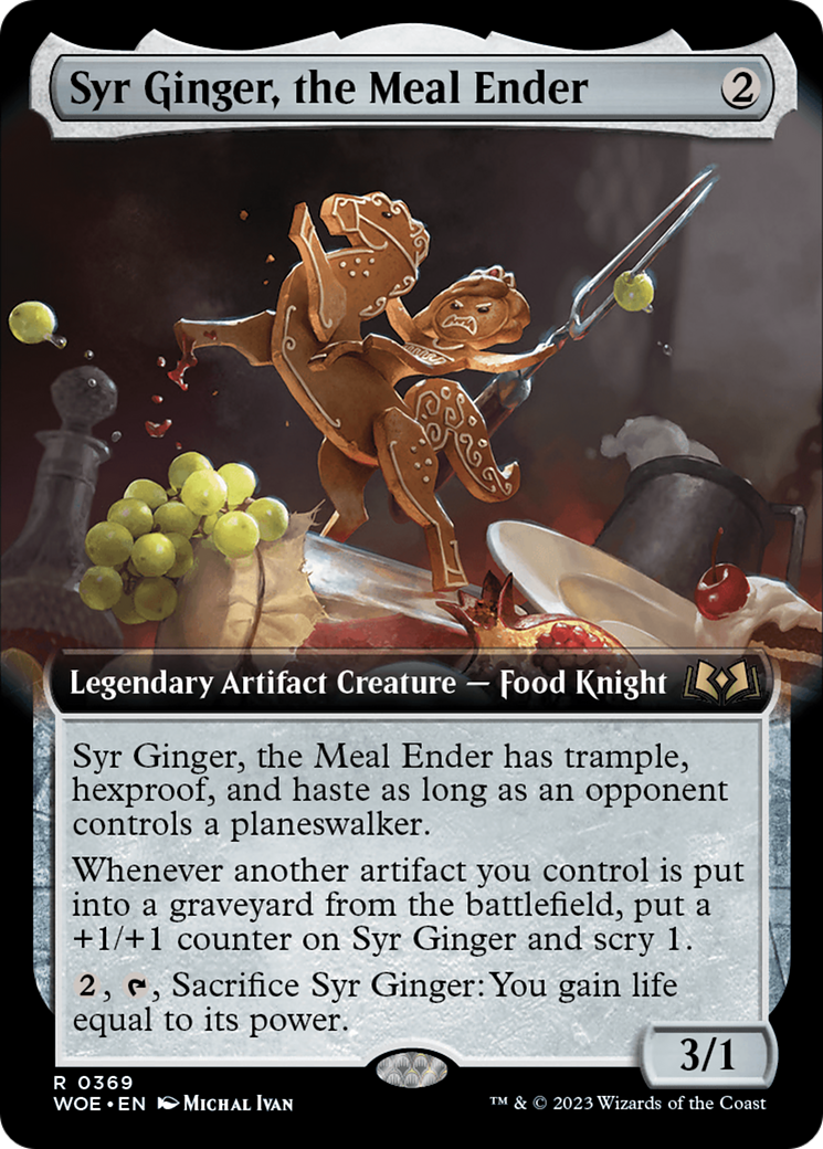 Syr Ginger, the Meal Ender Card Image