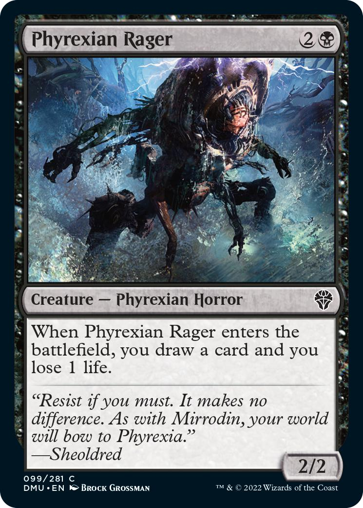 Phyrexian Rager Card Image