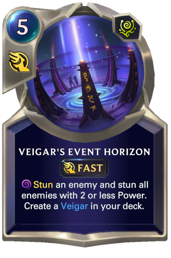 Veigar's Event Horizon Card Image