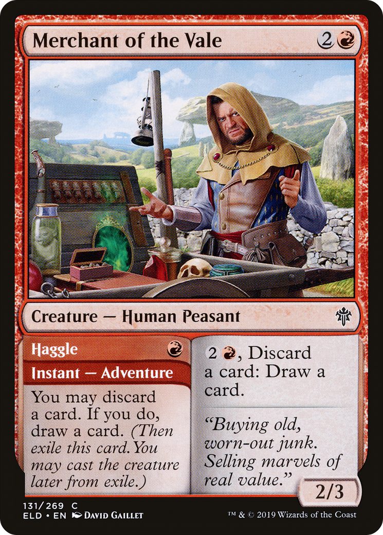 Merchant of the Vale // Haggle Card Image