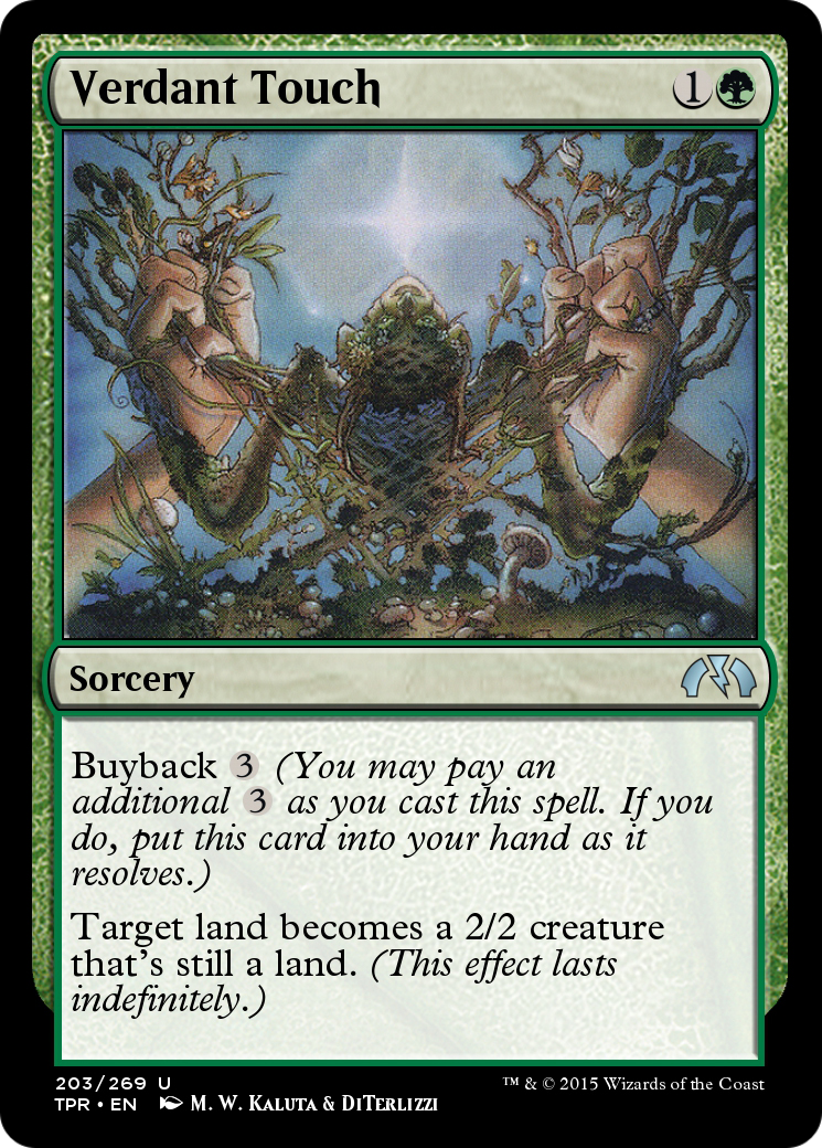 Verdant Touch Card Image