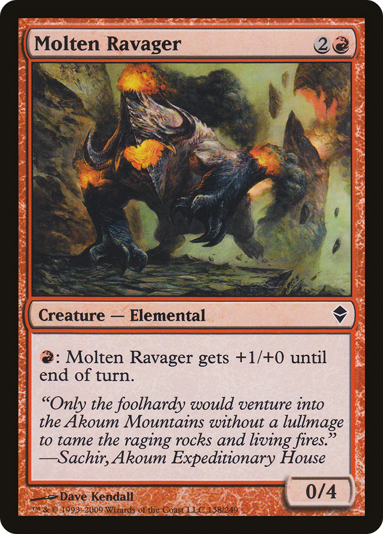 Molten Ravager Card Image