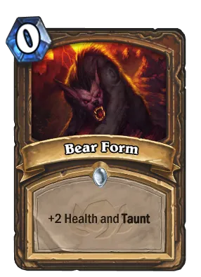 Bear Form Card Image