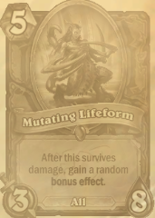 Mutating Lifeform Card Image