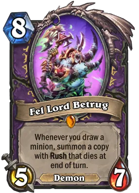 Fel Lord Betrug Card Image