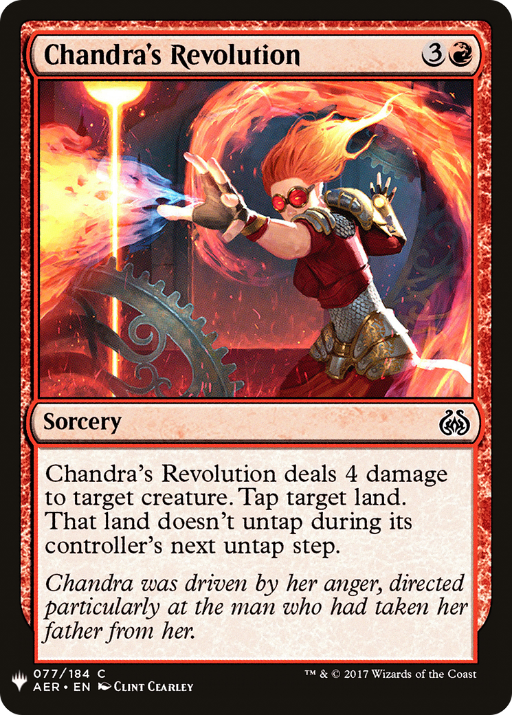 Chandra's Revolution Card Image
