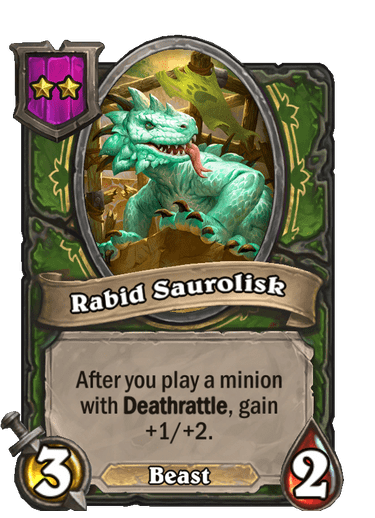 Rabid Saurolisk Card Image
