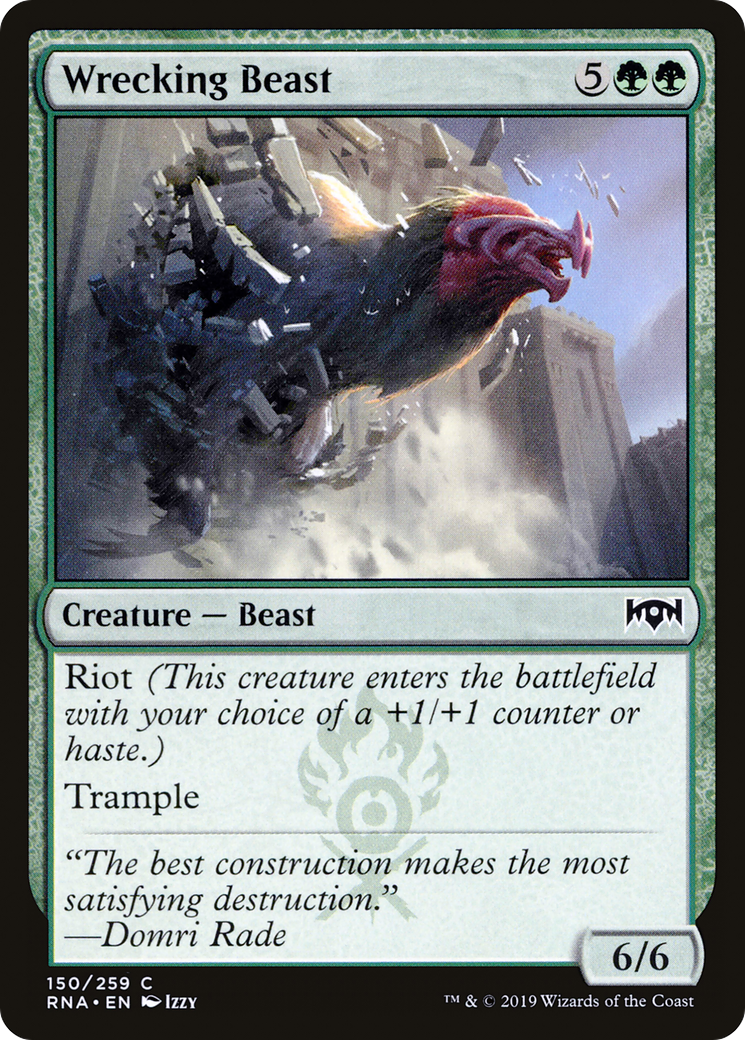Wrecking Beast Card Image