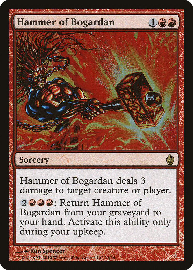 Hammer of Bogardan Card Image