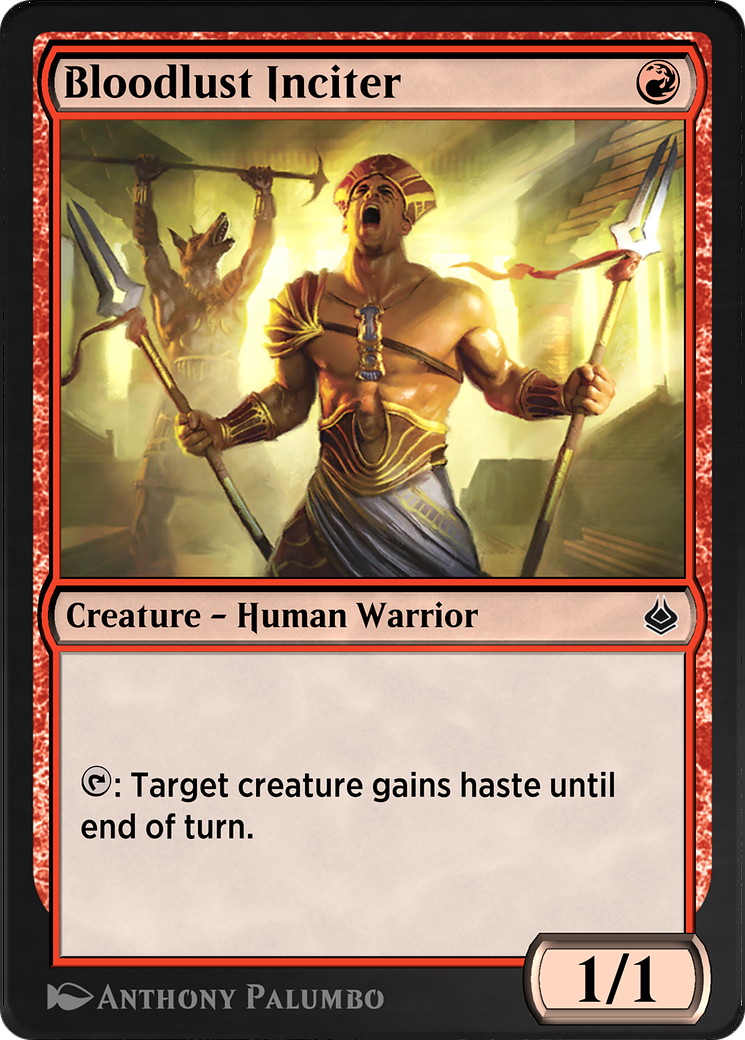 Bloodlust Inciter Card Image