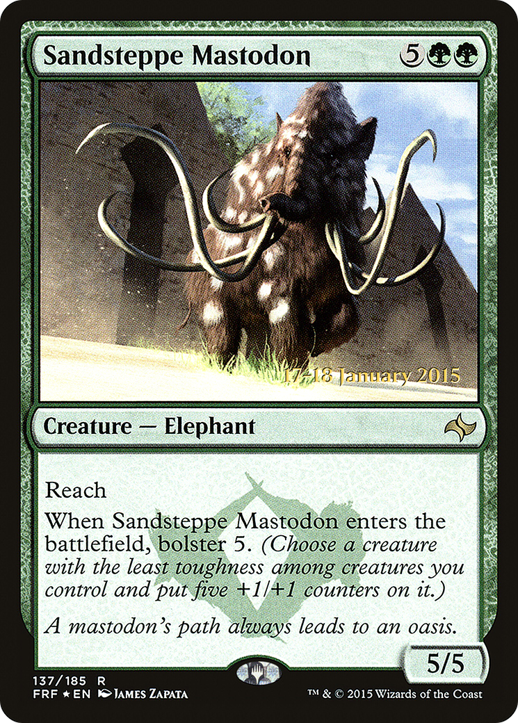 Sandsteppe Mastodon Card Image