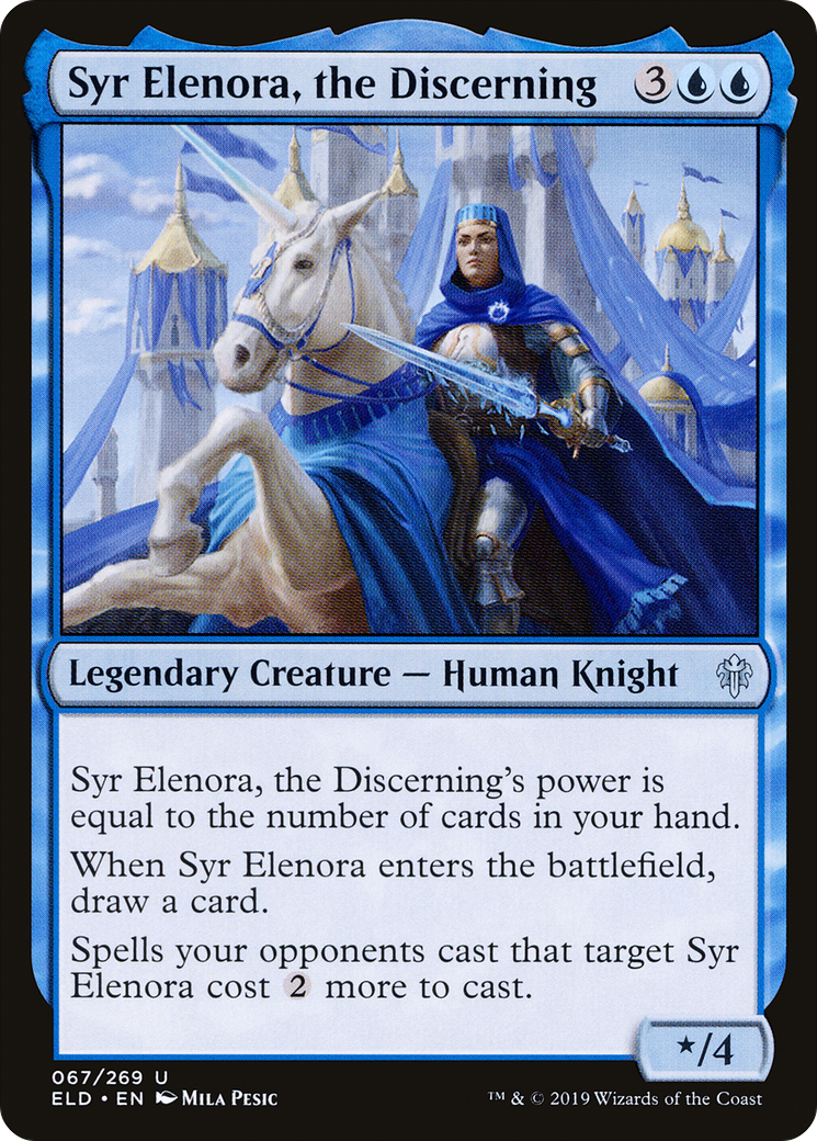 Syr Elenora, the Discerning Card Image