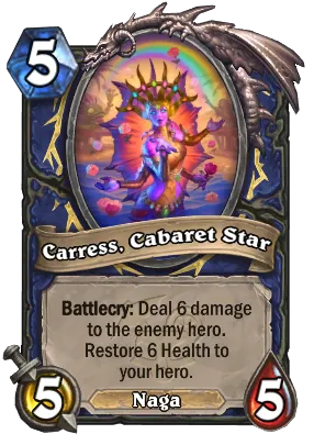 Carress, Cabaret Star Card Image