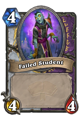 Failed Student Card Image