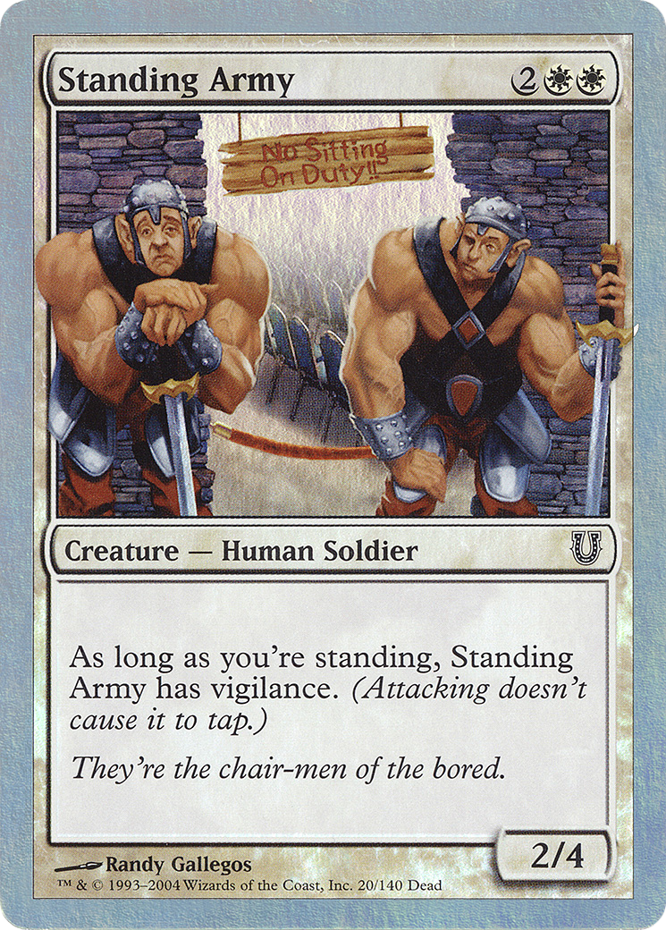 Standing Army Card Image