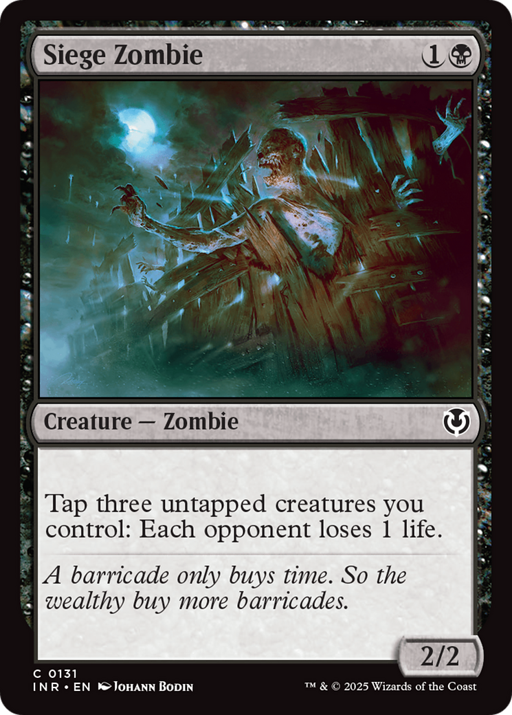 Siege Zombie Card Image